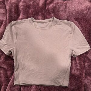 lululemon wundermost cropped tee